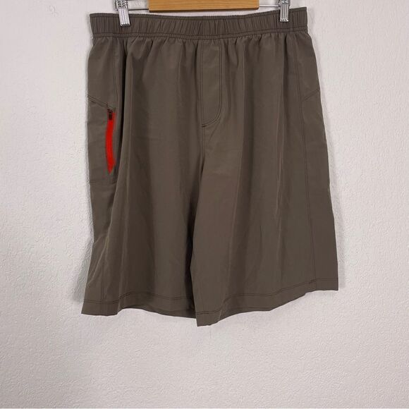 Prana Light Brown Athletic Shorts - Picture 1 of 6